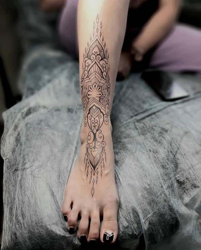 Mandala Espiritual Tatuaje 3