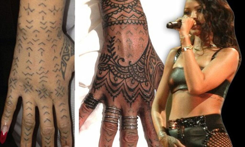 Rihanna Tatuajes Tribales