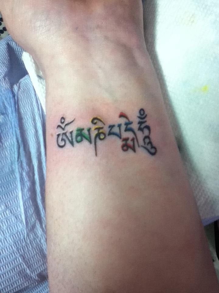 Tatuaje Om Mani Padme Hum 3