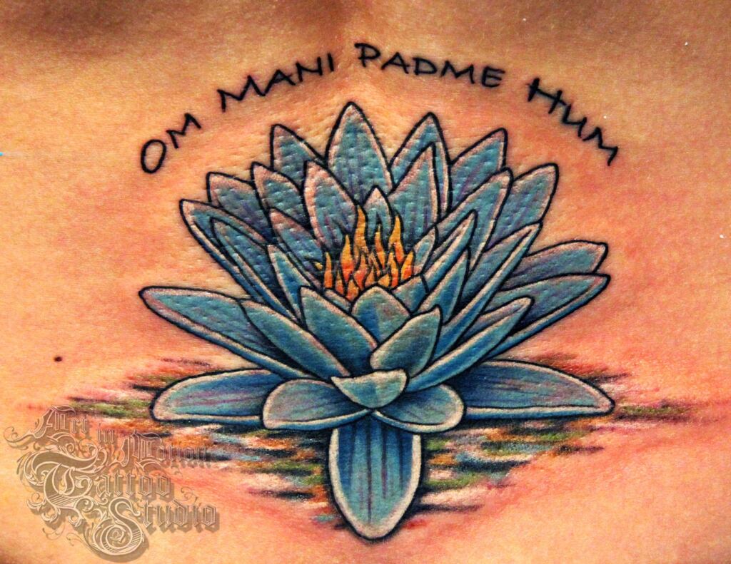 Tatuaje Om Mani Padme Hum 5