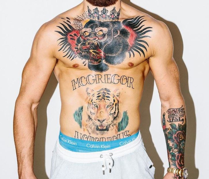 Tatuaje De Tigre Conor Mcgregor