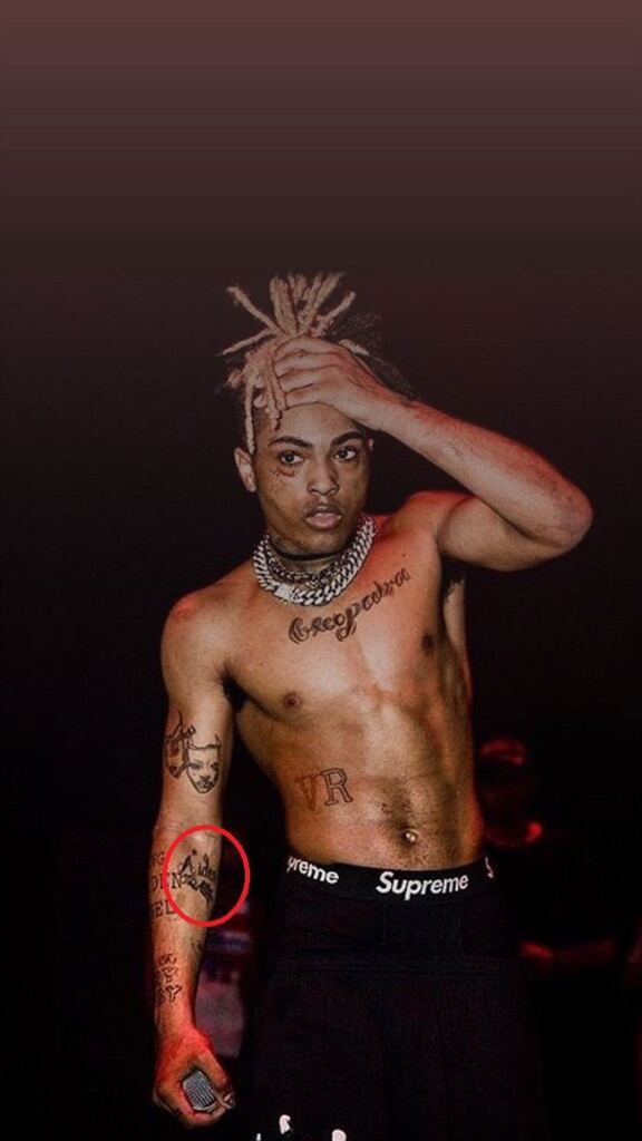 Xxxtentacion Aiden Tattoo