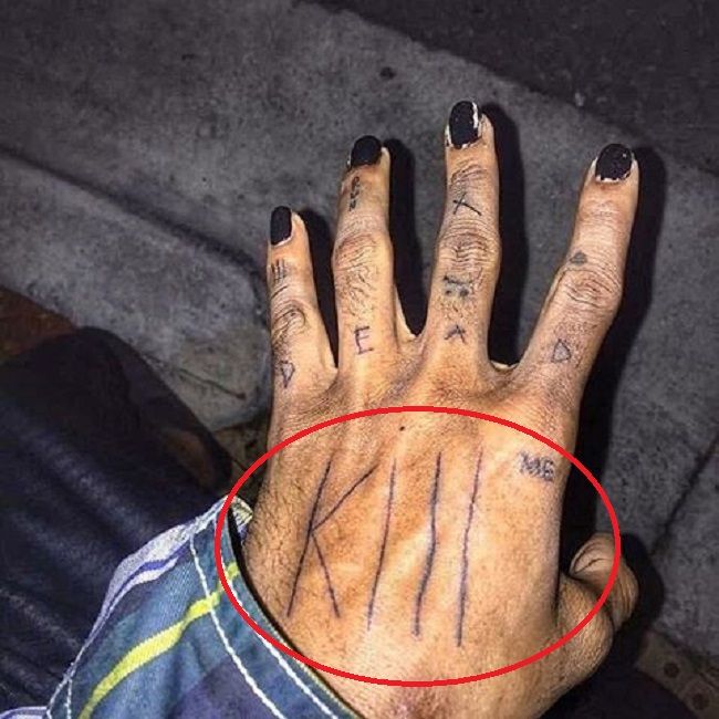 XXXTentacion Kill Me Tattoo