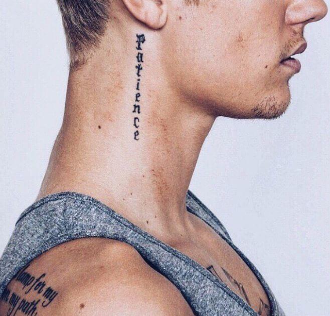 Tatuajes De Justin Bieber