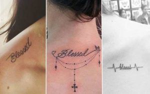 Pequeños diseños de tatuajes de bendición simples (37)