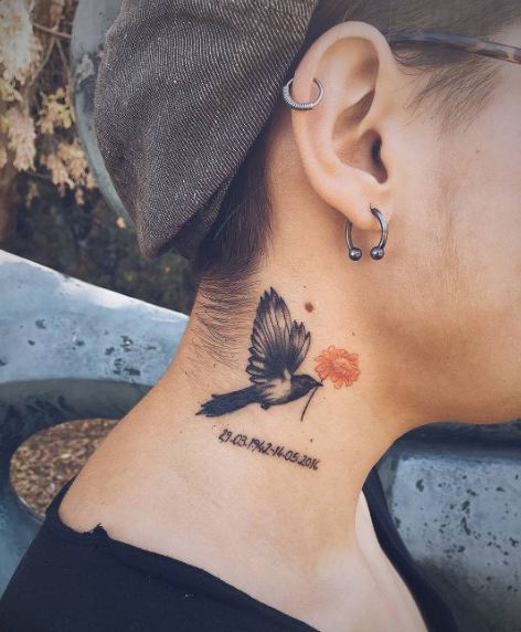Tatuajes Conmemorativos De Aves