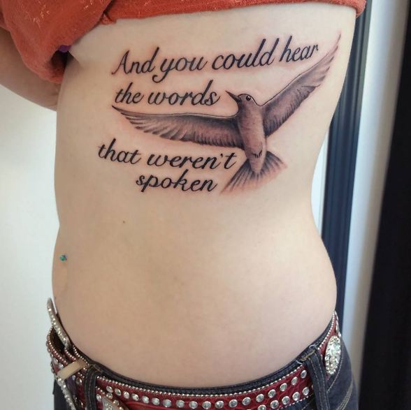 Tatuajes De Aves Con Frases
