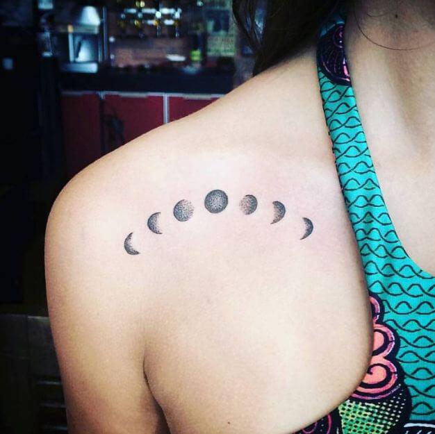 Tatuaje Ciclo De La Luna