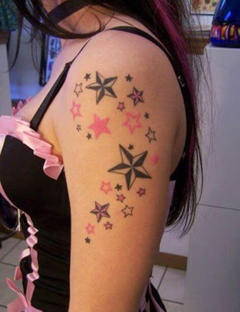 Tatuajes De Estrellas En El Brazo