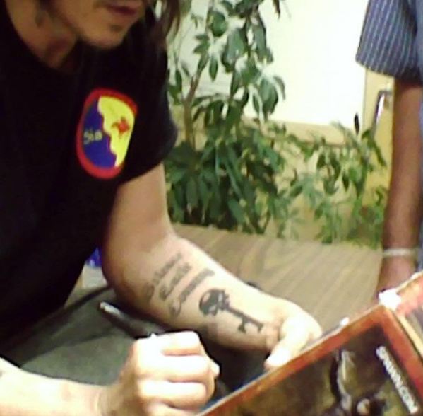 Significado del tatuaje de johnny depp