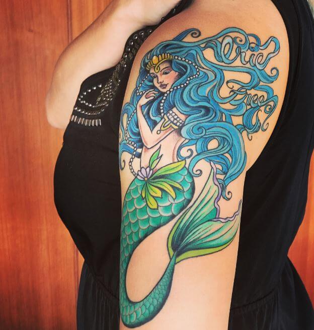 Diseños De Tatuajes De Sirenas