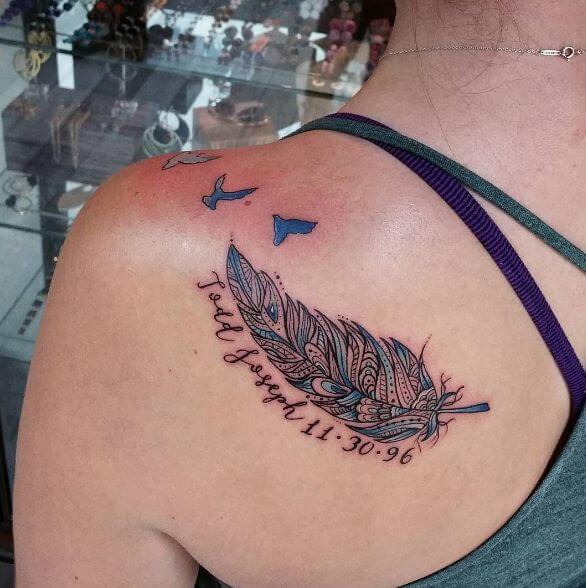 Tatuajes De Plumas Para Mujeres