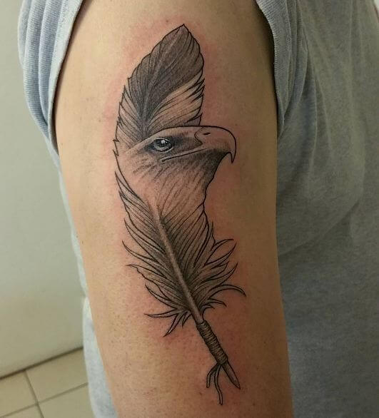 Tatuajes De Plumas De Águila