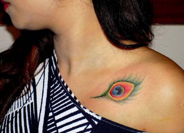 Tatuajes De Plumas De Pavo Real