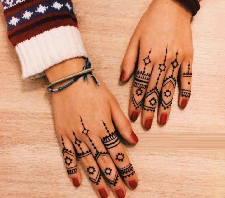 Diseño Mehndi Fácil