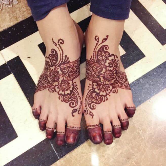 Últimos diseños de Mehndi para novias 2018