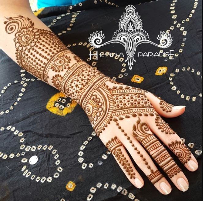 Últimos diseños de Mehndi