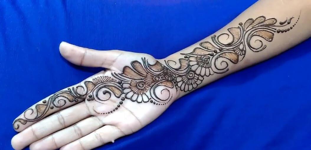 Diseños árabes mehndi