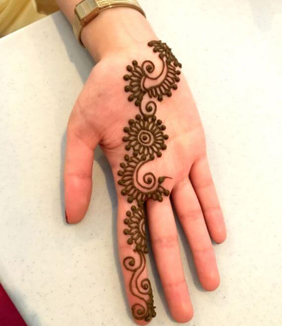 Diseños simples de Mehndi para niños