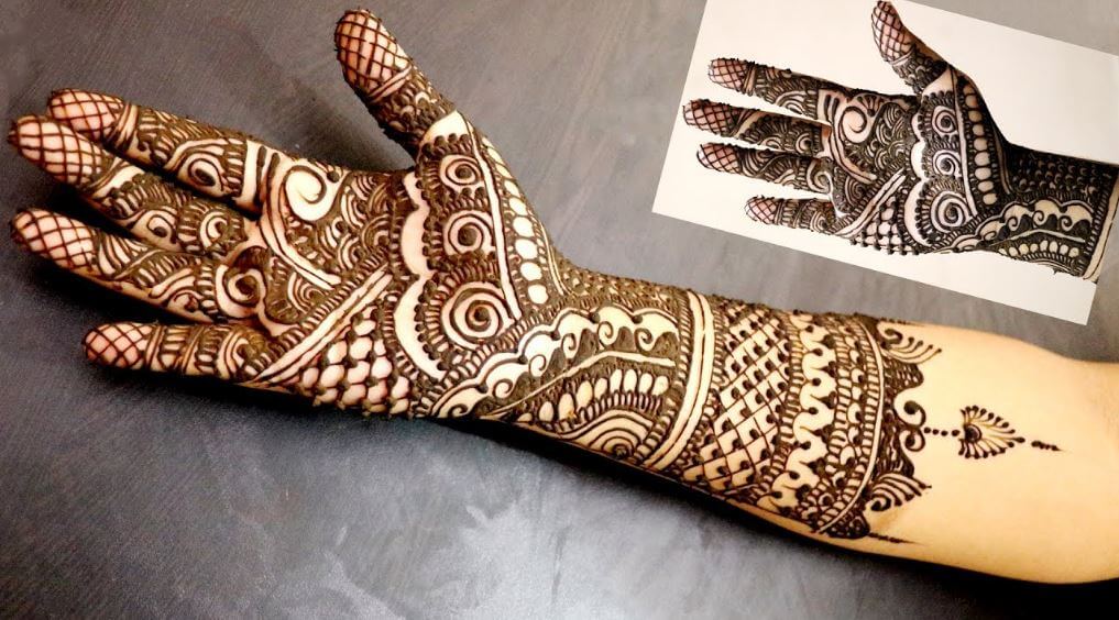 Diseños tradicionales de Mehndi