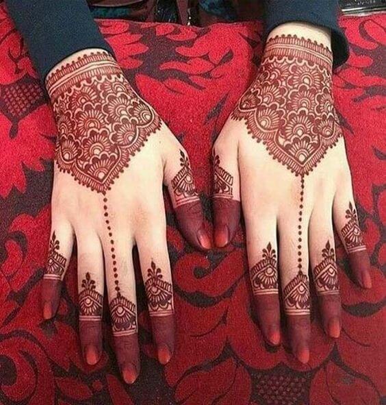 Diseños De Mehndi De Boda