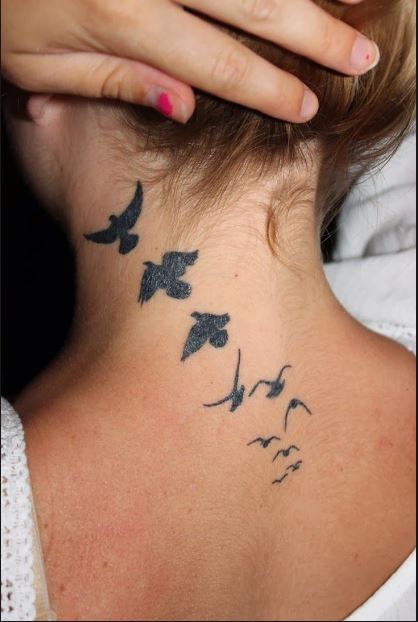 Tatuajes En La Espalda De Aves