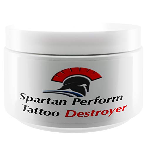 Crema para eliminar tatuajes Bálsamo de demolición con sistema de desvanecimiento natural 4 semanas Spartan perform