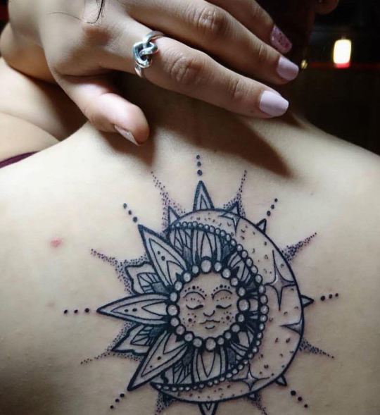 Tatuajes Chinos De La Luna Y El Sol Geniales