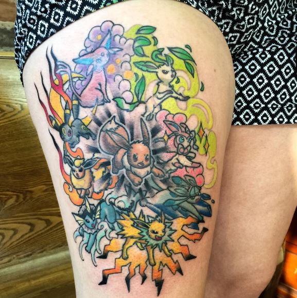 Tatuaje De Pokemon 54