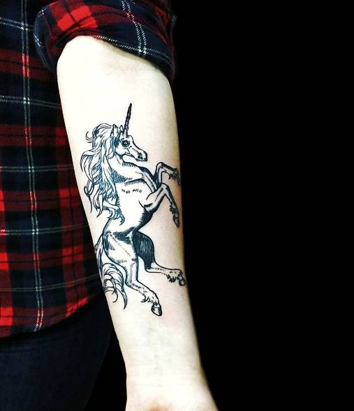 Hermosos Tatuajes De Unicornio