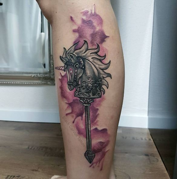 Tatuaje De Unicornio