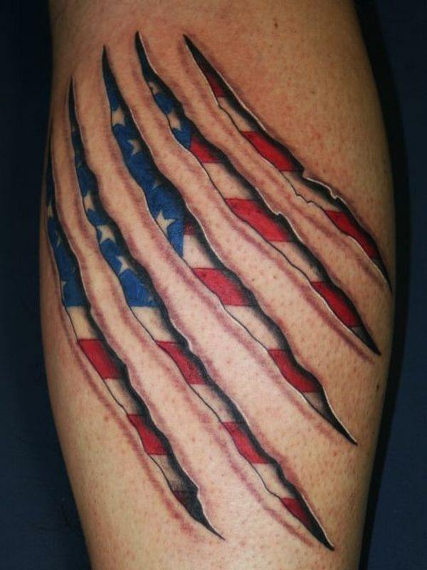 5160916 Tatuajes de la bandera americana