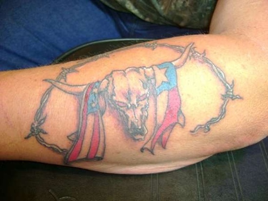 Tatuaje de la bandera americana 23