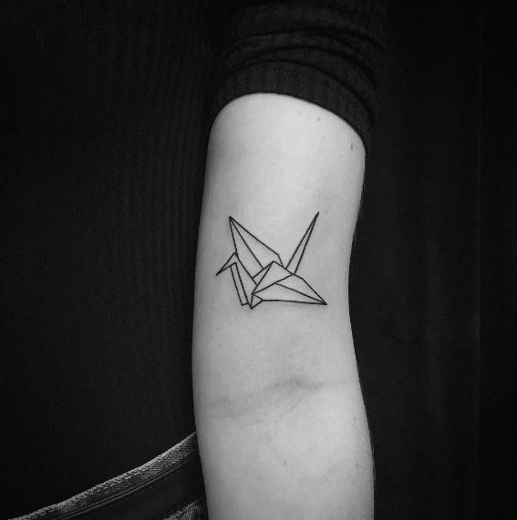 Tatuaje De Origami 2
