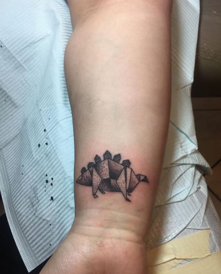 Tatuaje De Origami 12