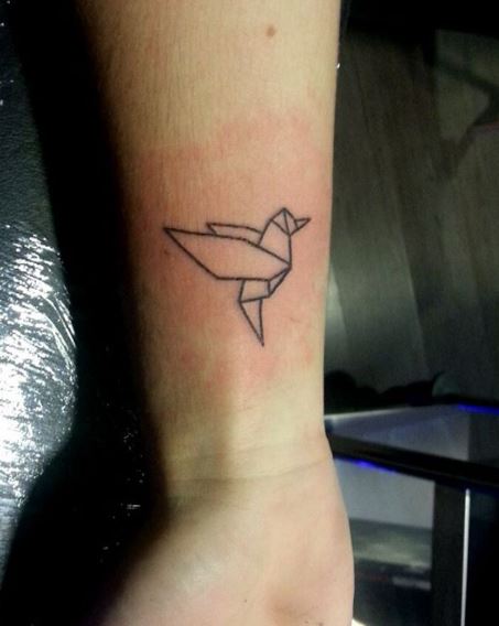 Tatuaje De Origami 15