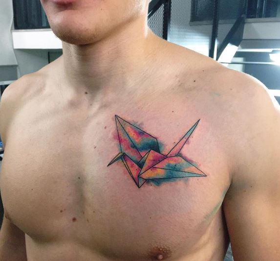Tatuaje De Origami 21