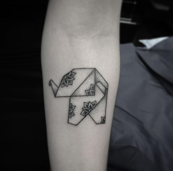 Tatuaje De Origami 29