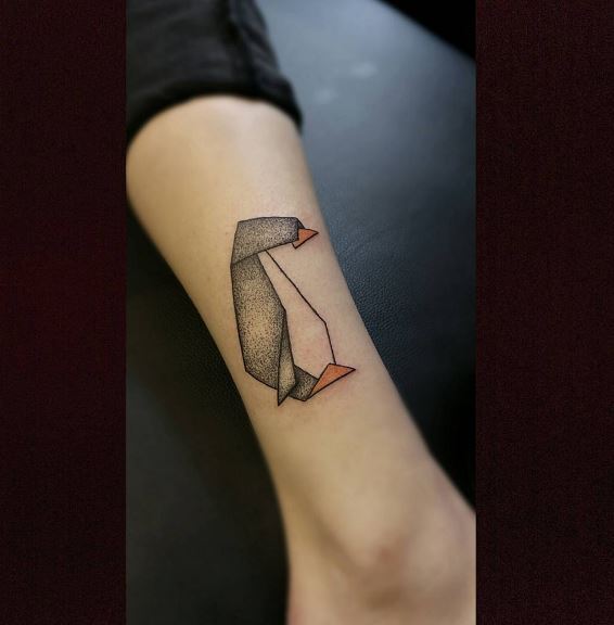 Tatuaje De Origami 31