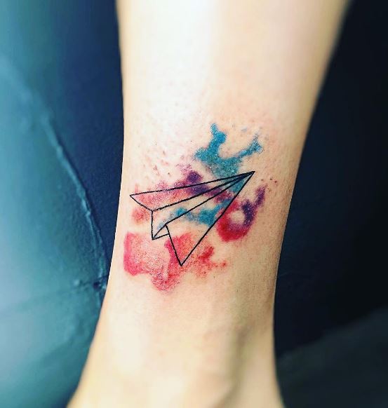 Tatuaje De Origami 39