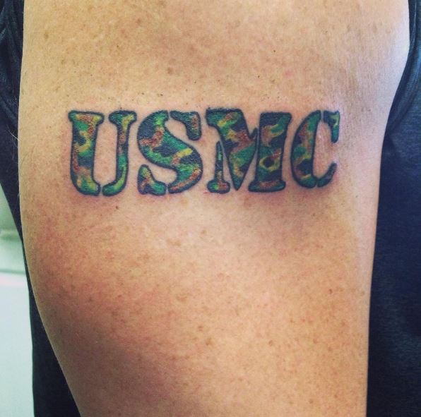 Genial diseño y significado de tatuajes USMC