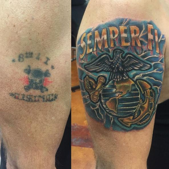 Últimos diseños e ideas de tatuajes del cuerpo de marines