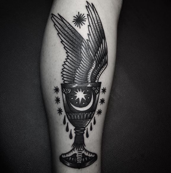 Tatuaje de ala en el brazo 28