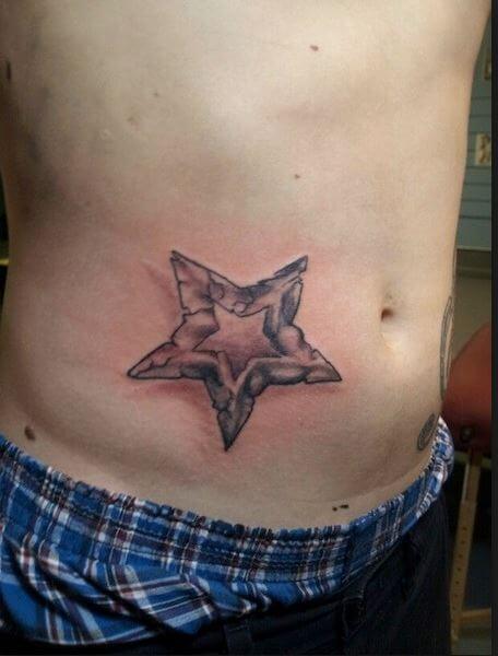 Tatuajes De Estrellas En El Estómago
