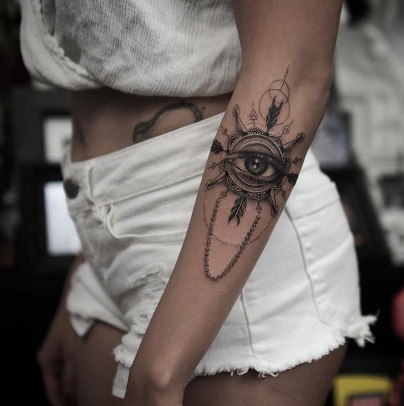 Tatuajes De Ojo Con Brújula