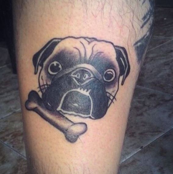 Tatuaje De Perro Para Hombres