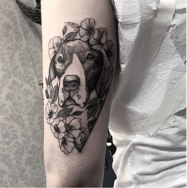 Tatuajes De Perros En Pinterest