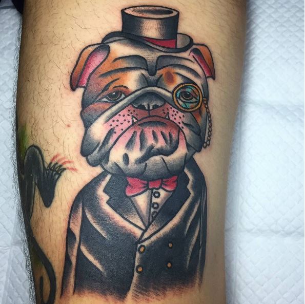 Último diseño de tatuajes de perros e ideas para chicos