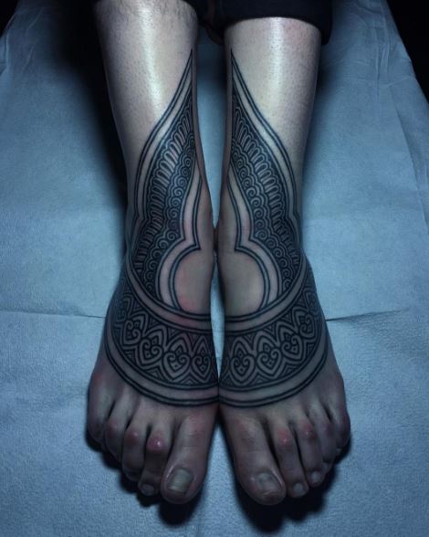 Tatuaje En Los Pies