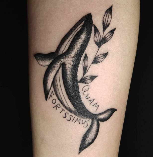 Diseños de tatuajes de ballenas polinesias